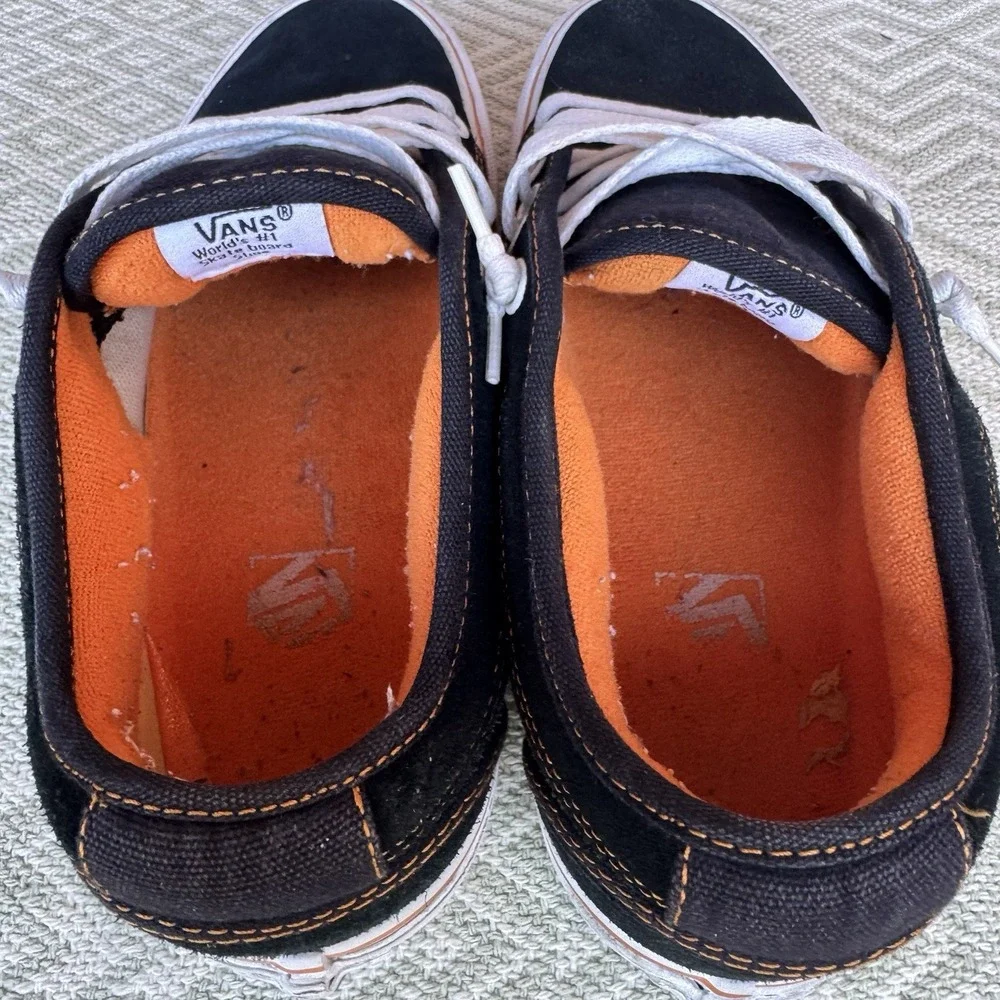 Size 7 - VANS Chukka‎ Low (Denim) Black White Sneakers